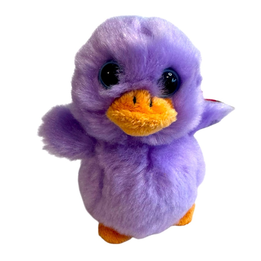 4” Lavendar Purple Spring Chick Ty Basket Beanie MWMT